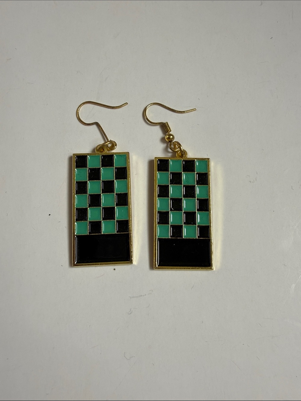 Hot Topic Demon Slayer Tanjiro Drop Earrings